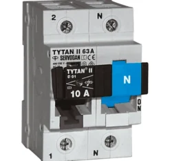 Gruppeafbryder Tytan II 2-63A 1P+N