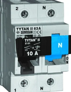 Gruppeafbryder Tytan II 2-63A 1P+N
