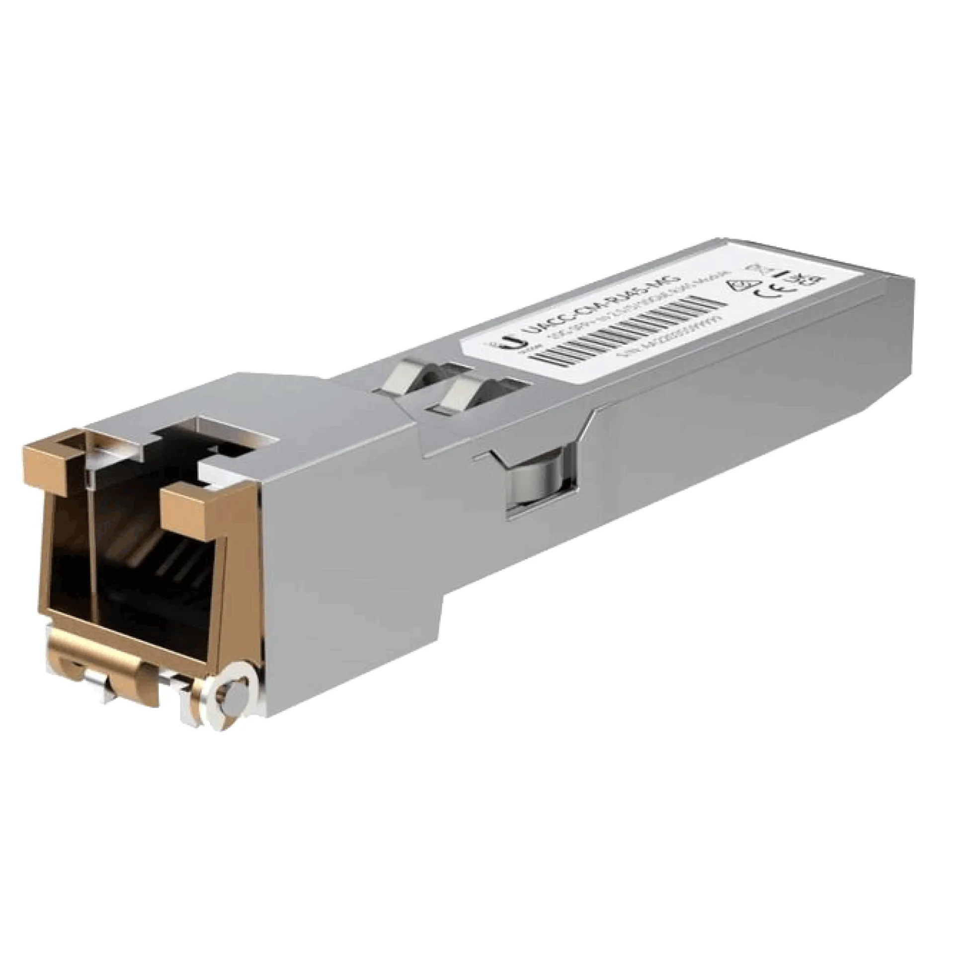 10G SFP+ til 10/5/2.5GbE RJ45 modul, silver, fiber