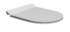 GSI Kube X Slim toiletsæde, softclose, quick release, antibakteriel, hvid