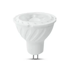 GU5.3 LED spotpære, 6,5W, 12V DC, MR16, Samsung LED chip, 450 lumen, 3000K, IP20 - V-Tac