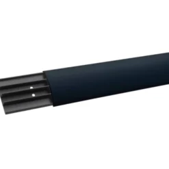 Gulvkanal, 18x73 mm, sort RAL 7021, 2 meter - Hager