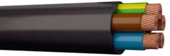 Gummikabel H07RN-F, 5G2,5 BK CPR AFM - Prysmian - pr. meter