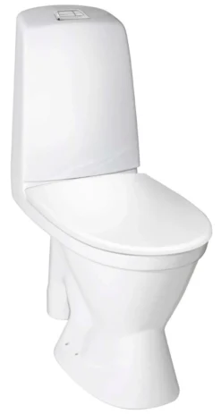 Gustavsberg Nautic, Gulvstående toilet, åben S-lås, 3/6 liter