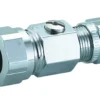Gustavsberg Securex 14-5235, DN15 x 10 mm, Cu/15 mm, forkromet