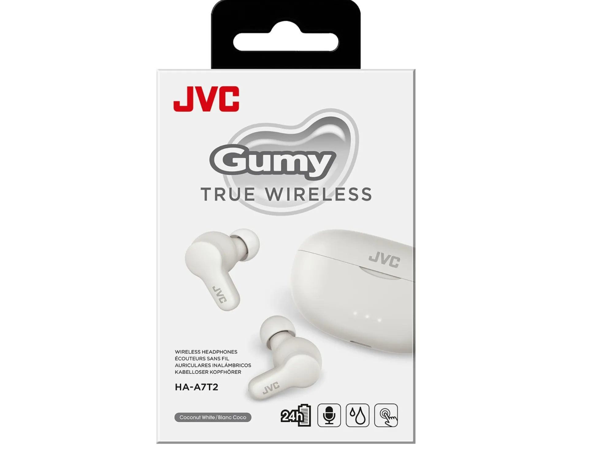 HA-A7T2-W-U, Gumy True Wireless høretelefoner, hvid