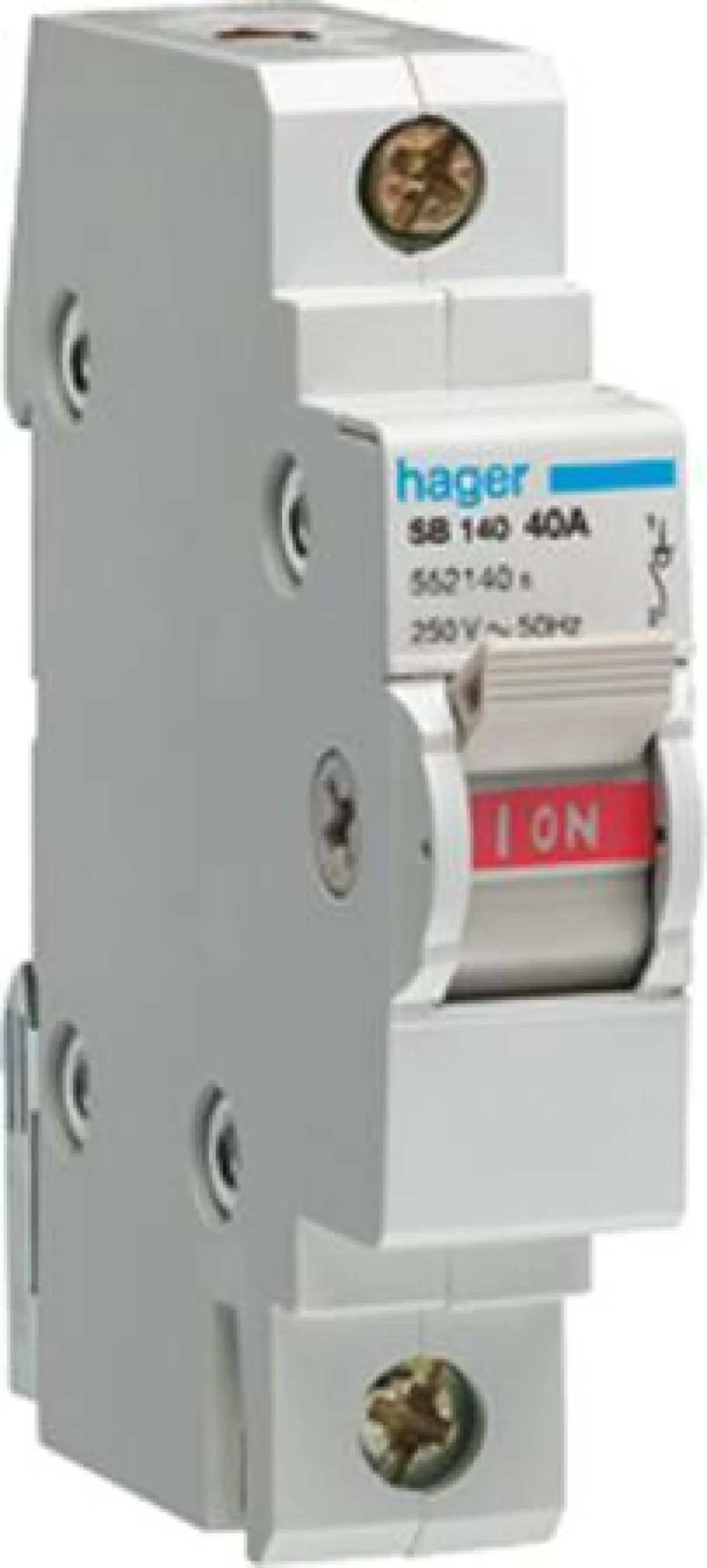Hager Afbryder, 2-polet, 25A
