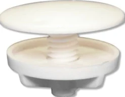 Hanehulsprop, hvid, Ø50 x 70 mm