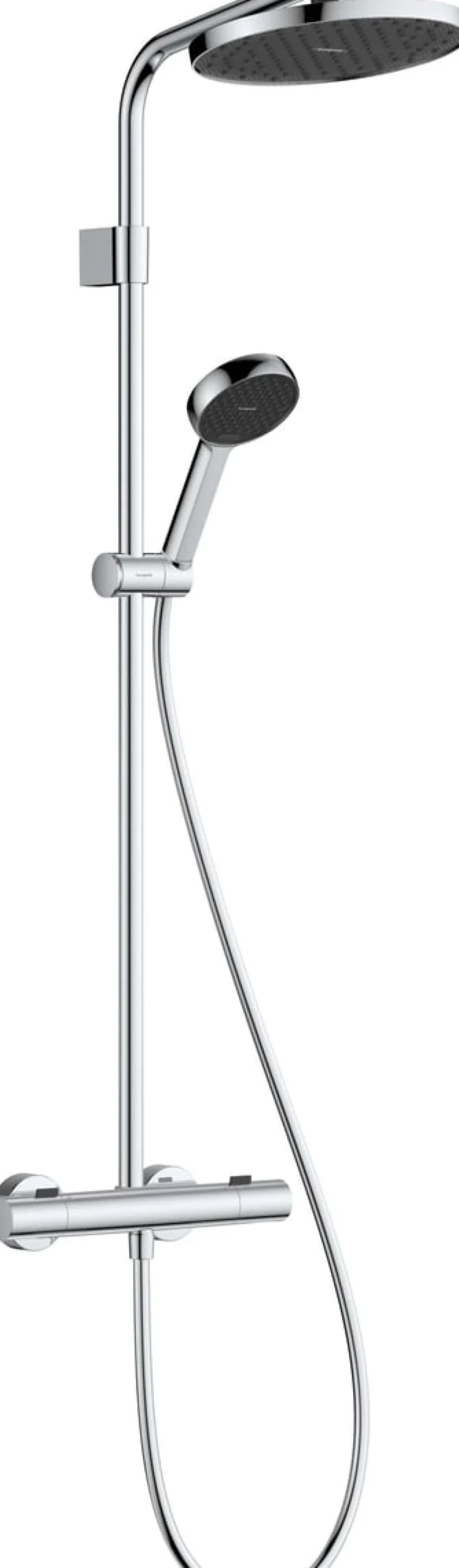 Hansgrohe Activera S Showerpipe 240, 1jet, EcoSmart