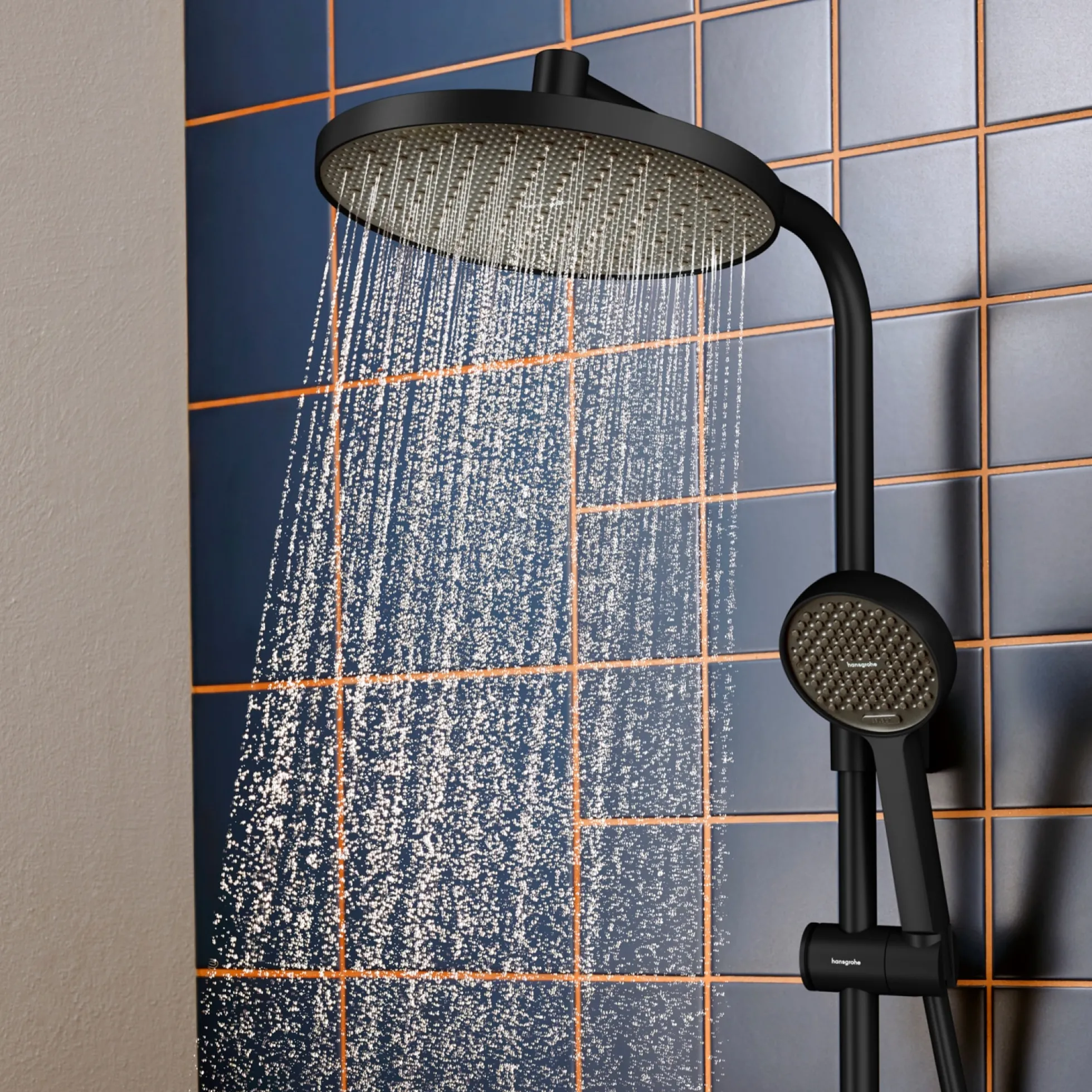 Hansgrohe Activera S Showerpipe 240, 1jet, EcoSmart