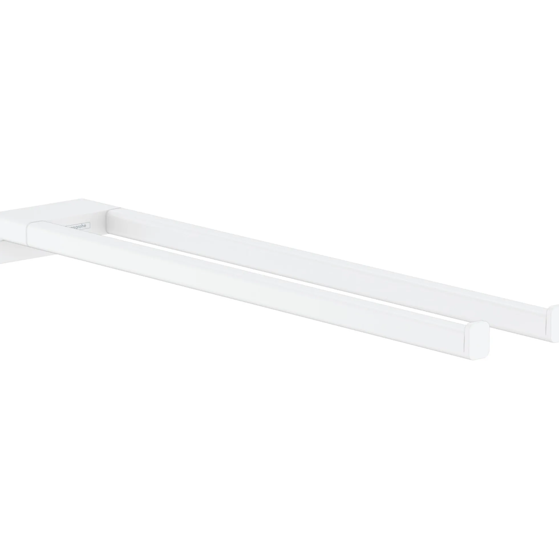 Hansgrohe AddStoris håndklædeholder, 445 mm, dobbelt, fast