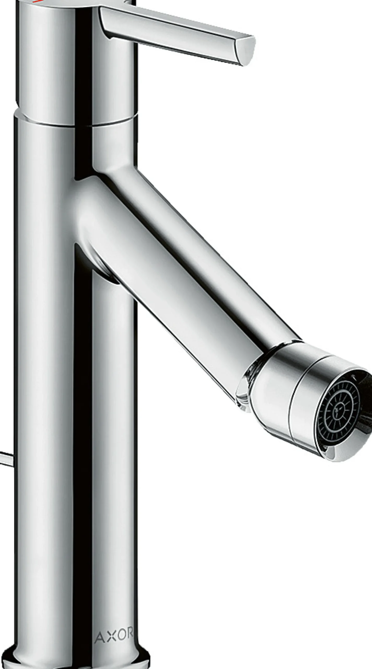 Hansgrohe AXOR Starck bidetarmatur, 1-grebs, med løft-op bundventil, Krom