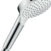 Hansgrohe Crometta håndbruser, EcoSmart, 100 mm, 1 jet, hvid/krom