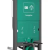 Hansgrohe IFrame indbygningscisterne, 112 cm, til væghængt toilet inkl. vægbeslag