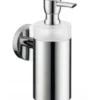 Hansgrohe Logis E/S, sæbedispenser, børstet nikkel