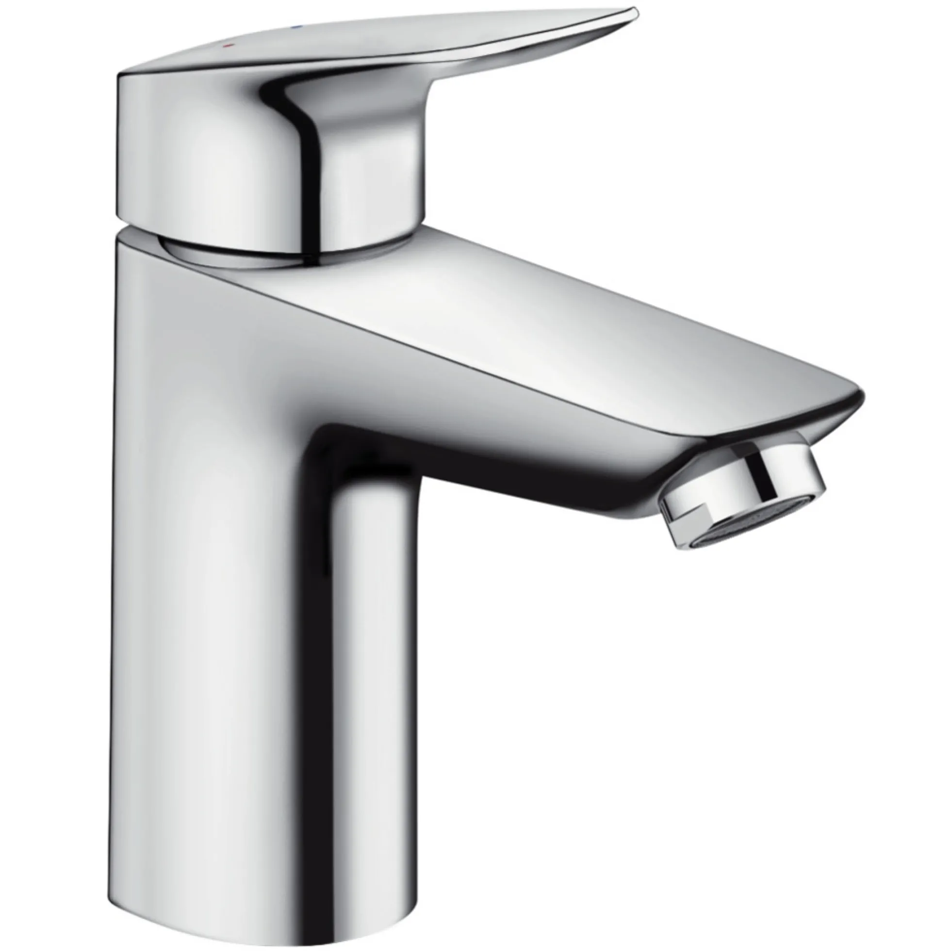 Hansgrohe Logis 100 håndvaskarmatur m. push-open bundventil