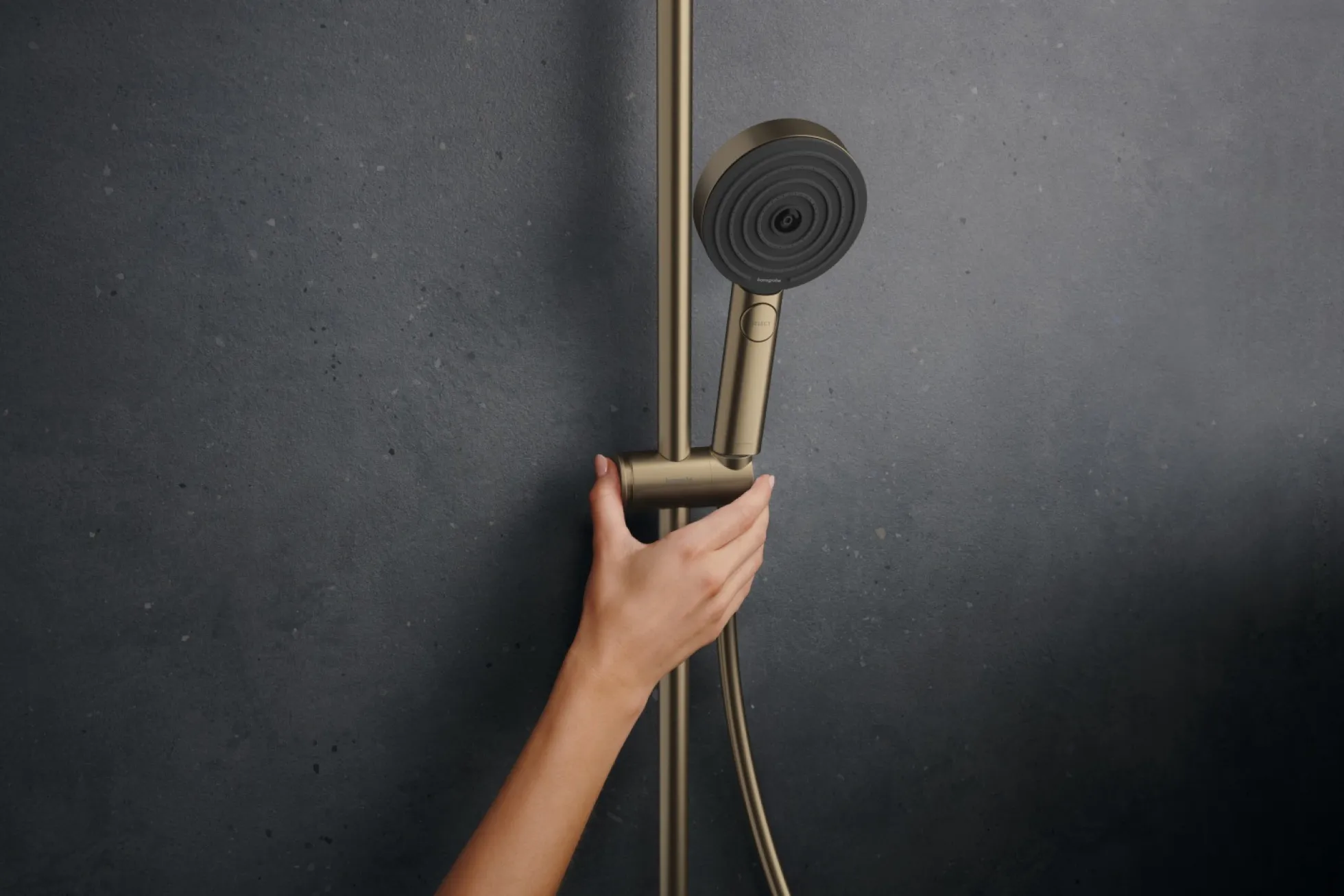 Hansgrohe Pulsify S Puro 260 Showerpipe, EcoSmart, 3jet