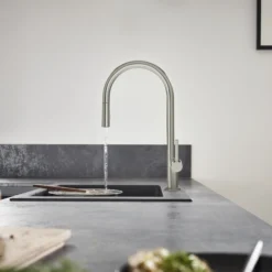 Hansgrohe Talis M54 210 køkkenarmatur, udtræk, C-tud, 1-grebs - flere farver