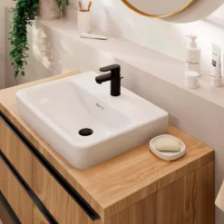 Hansgrohe Vernis Blend 70 håndvaskarmatur, løft-op bundventil
