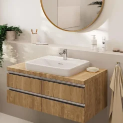 Hansgrohe Vernis Blend 70 håndvaskarmatur, løft-op bundventil