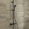 Hansgrohe Vernis Blend Showerpipe 240, 1jet, EcoSmart, mat sort
