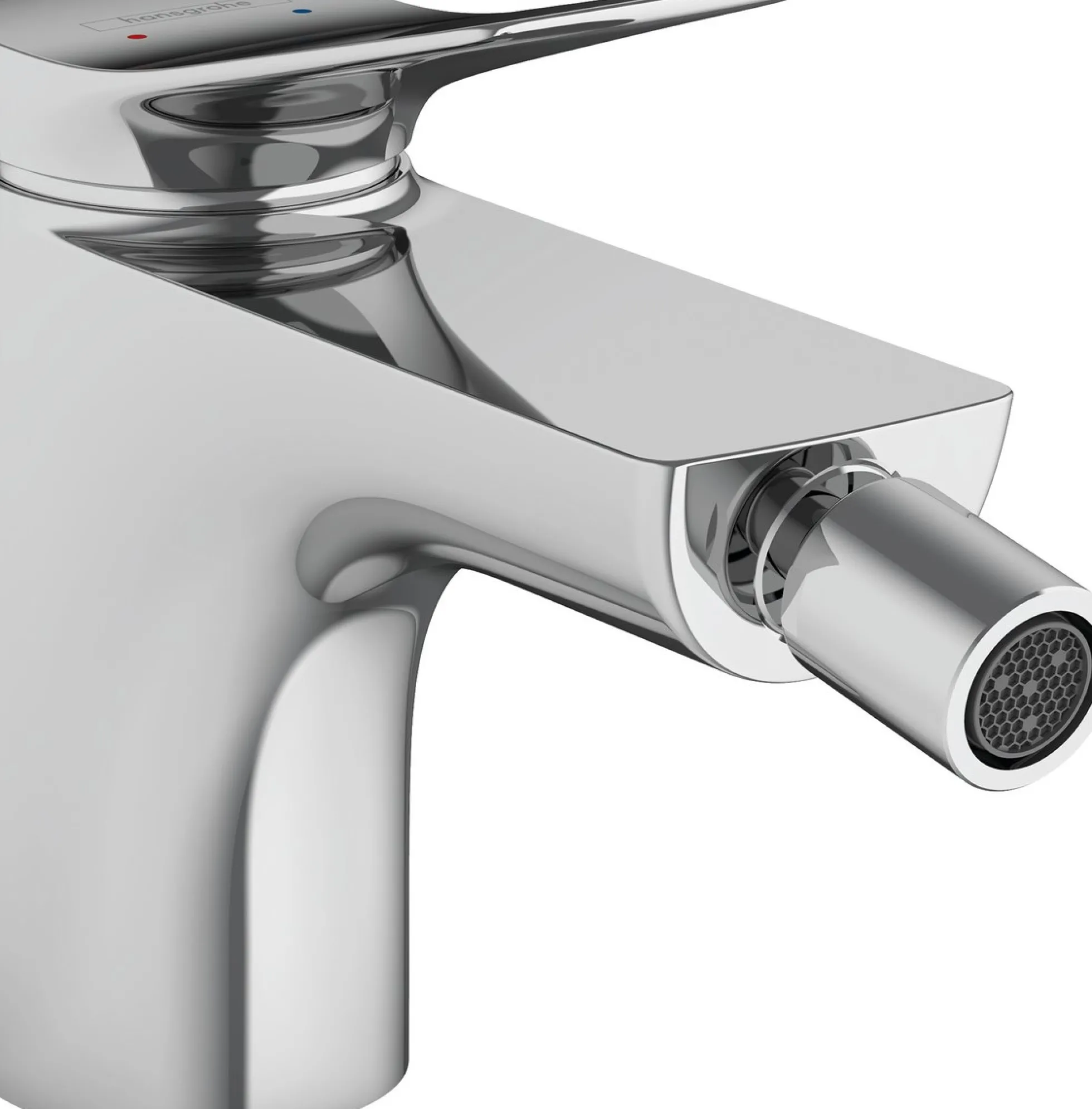 Hansgrohe Vivenis bidétarmatur, 130mm med bundventil