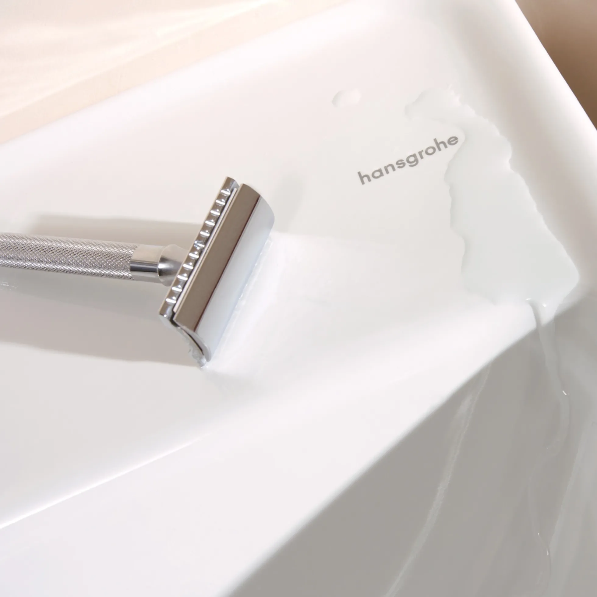 Hansgrohe Xanuia Q håndvask, med hanehul, til væg, porcelæn, hvid - flere størrelser