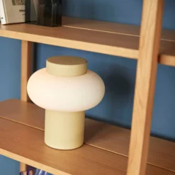 Hübsch Camp bordlampe, beige