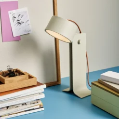 Hübsch Crea bordlampe, sand