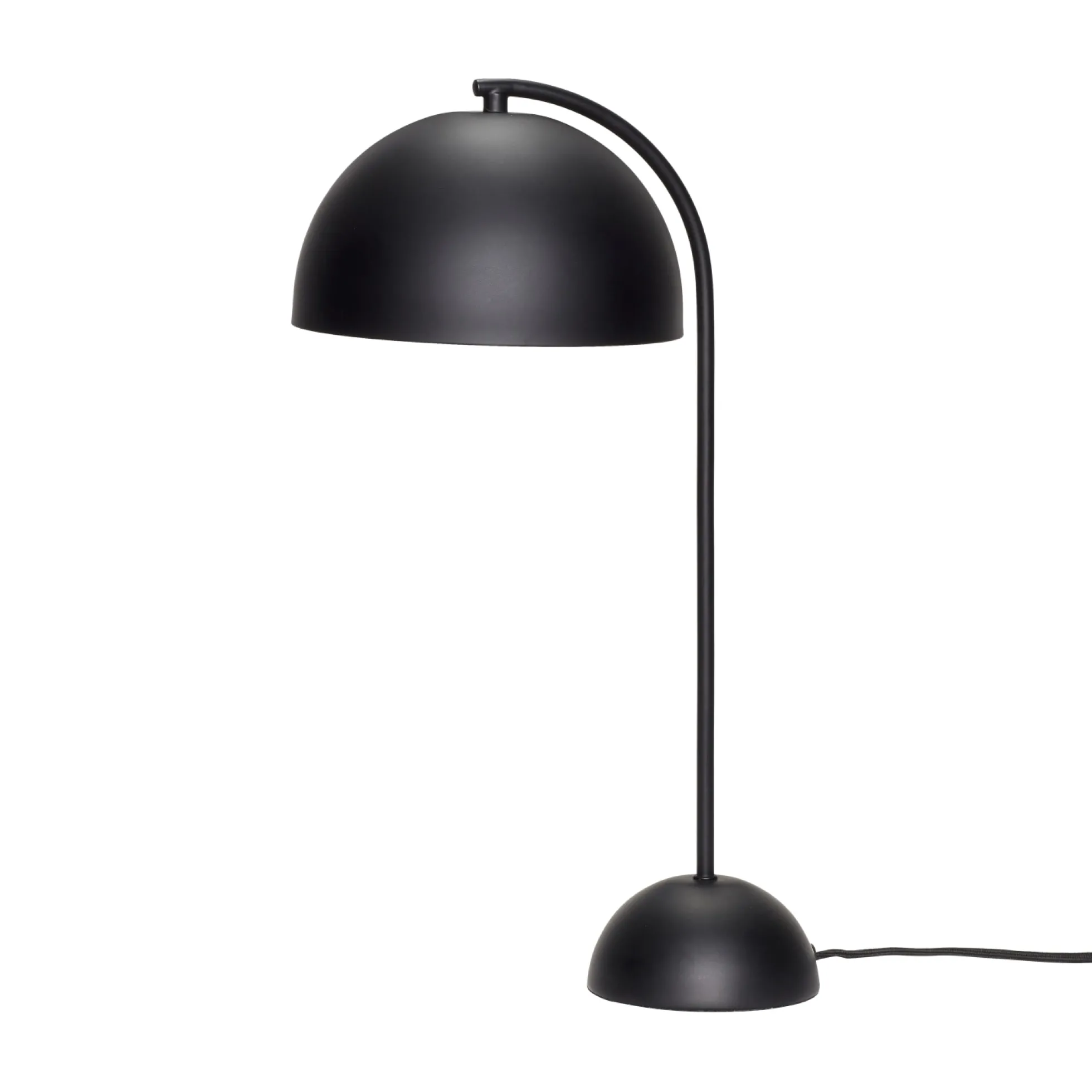 Hübsch Form bordlampe, sort