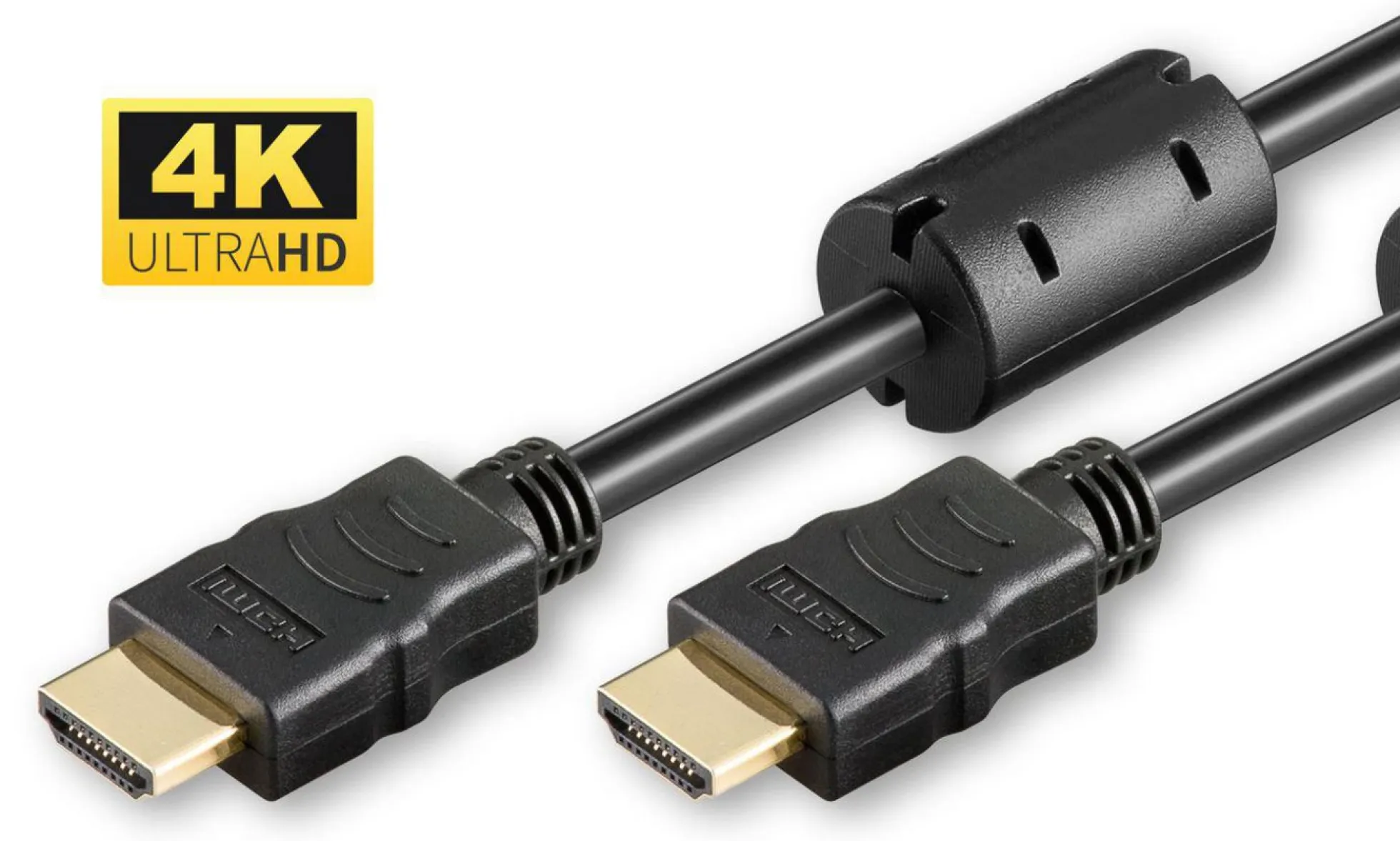 HDMI high speed kabel, med ferritkerne, high speed HDMI med Ethernet