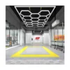 Hexagon LED-lys, 14 felter, komplet sæt, 591W, RA95, 5000K, 53000 lm, 230V