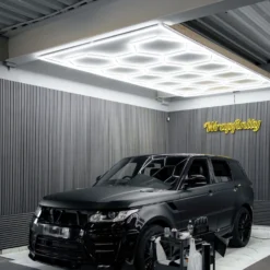 Hexagon LED-lys, 14 felter, komplet sæt, 591W, RA95, 5000K, 53000 lm, 230V