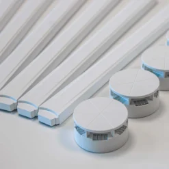 Hexa-Light RGBIC komplet sæt, 9 lysskinner, vægmonteret, Bluetooth app styring, USB