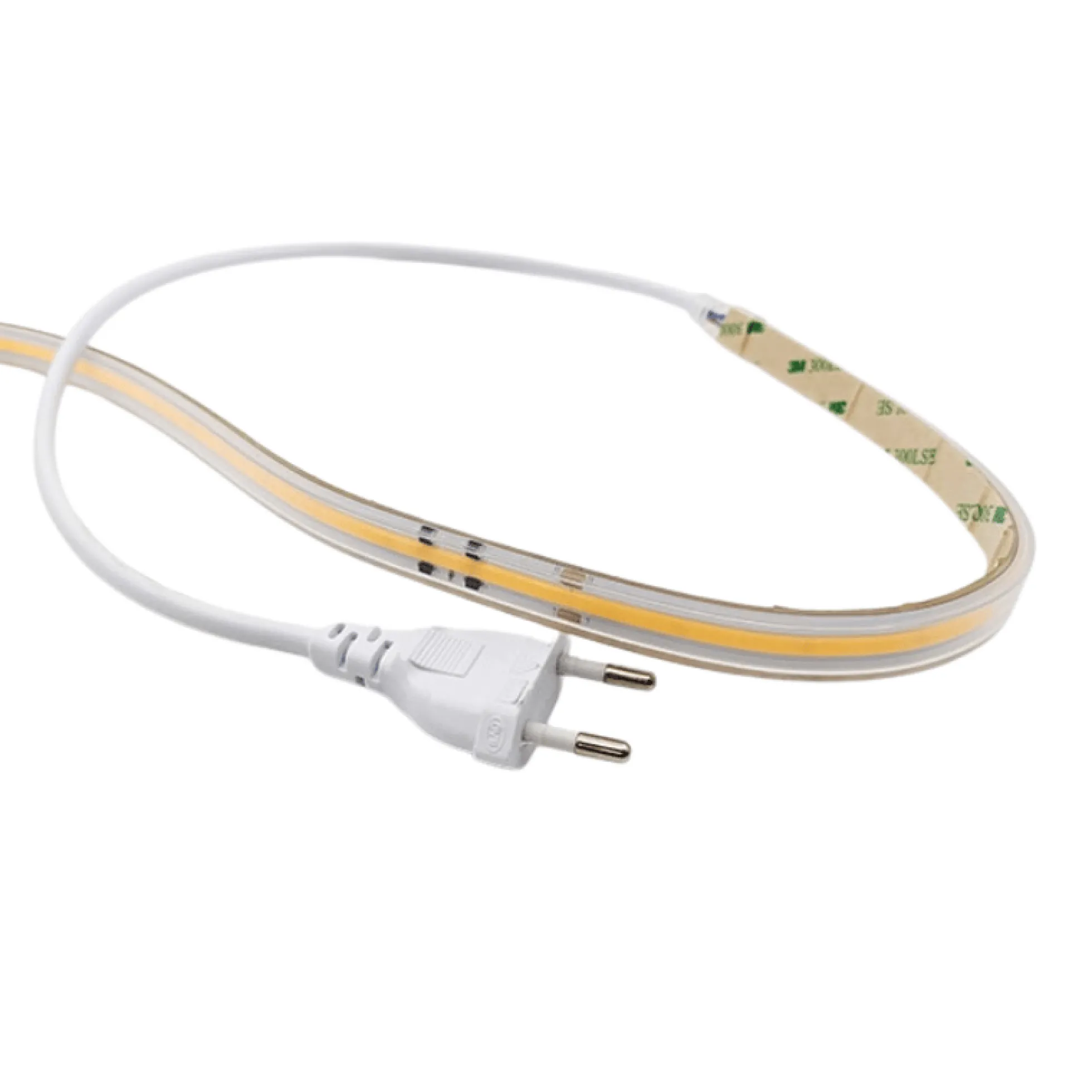 HiluX HighPower COB LED strips, 3000K, 230V, 845lm/m, IP67 - 50 meter