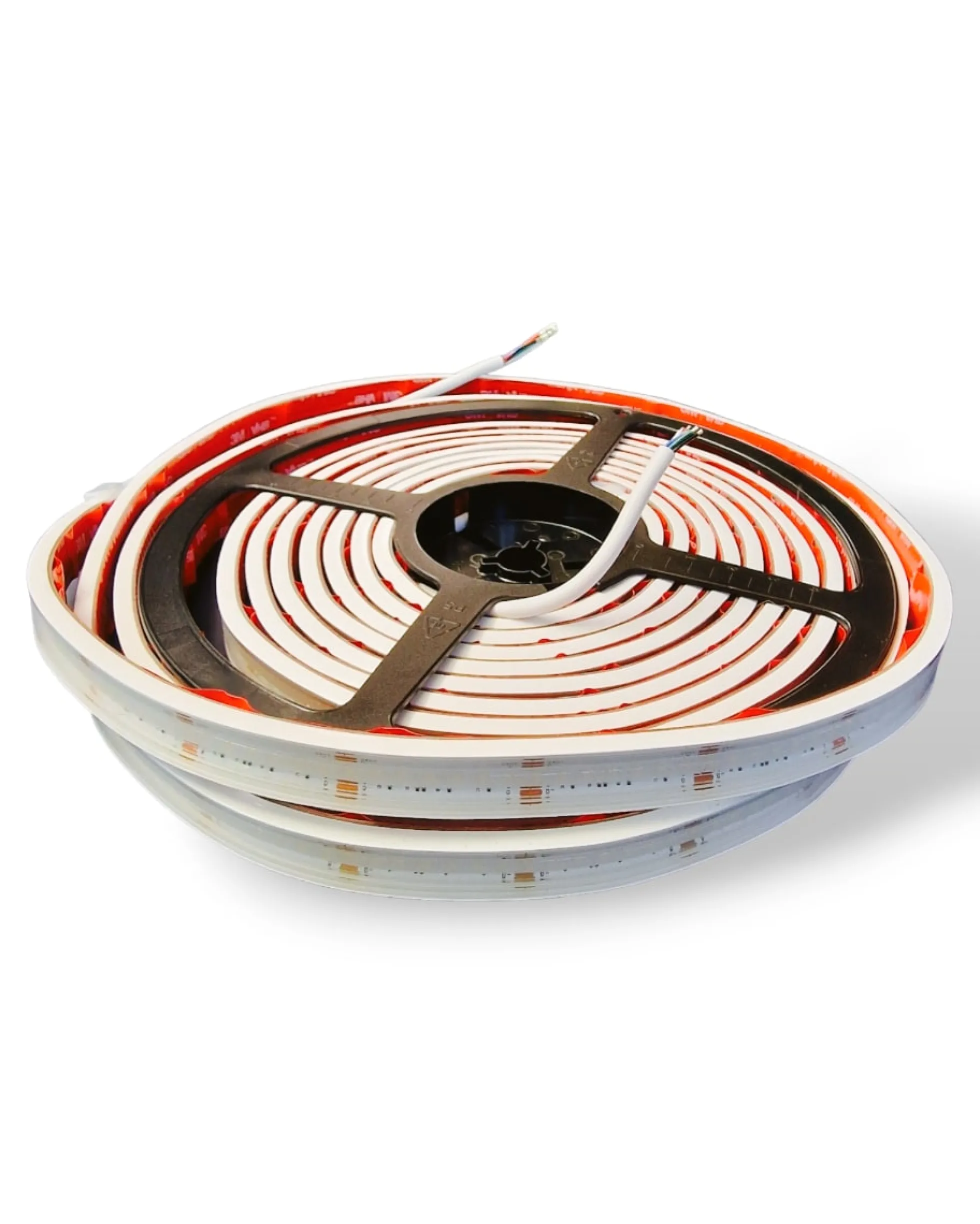 HiluX RGBW COB LED Strips, 24V, 16W, 620lm/m, RGB, CRI90+, IP67 - 5 meter