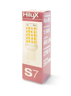 HiluX S7 LED stiftpære, G9, V.2, Ra92, dæmpbar