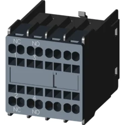 Hjælpeblok front 1NO+1NC fjeder