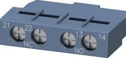 Hjælpekontakt til 3RV2, 1NO+1NC, front til 3RV2 - Siemens