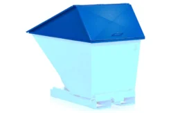 Højt låg til vippecontainer standard, 300 l