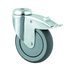 Hjul 100mm drejm/brbolt 100kg 2477PJPP30
