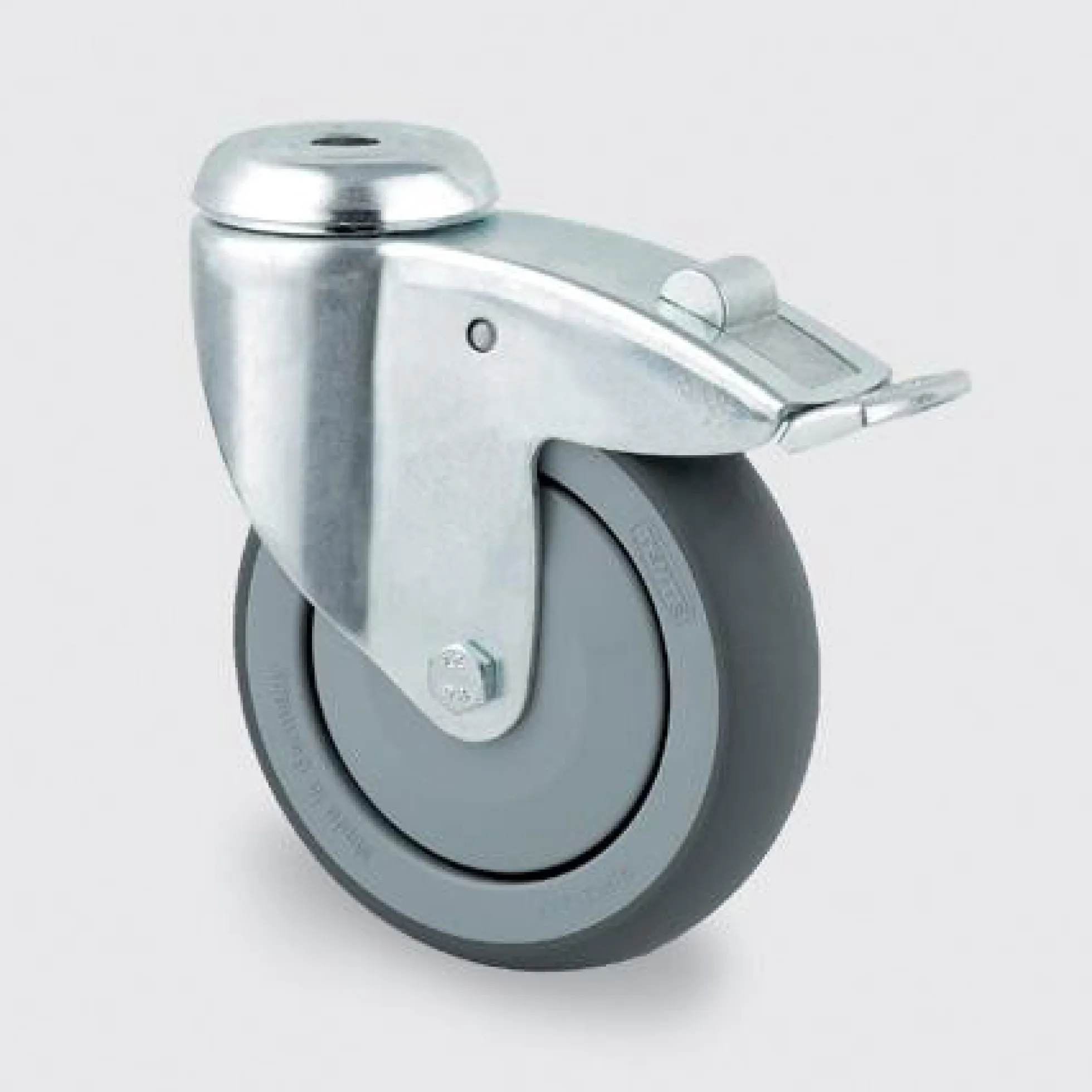 Hjul 100mm drejm/brbolt 100kg 2477PJPP30