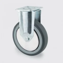 Hjul 75mm fast m/plade 75kg 2478PJHP60