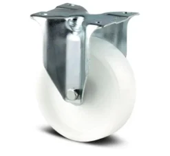 Hjul, nylon, fastgørelsesplade, 100 mm, 200 kg, 3478UOHP62FAD