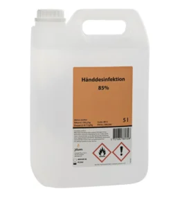 Hånddesinfektion, 85% ethanol, 6% IPA, 5 liter - Plum