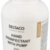 Hånddesinfektion med pumpe, Aloe Vera, 70%, 500 ml, hvid