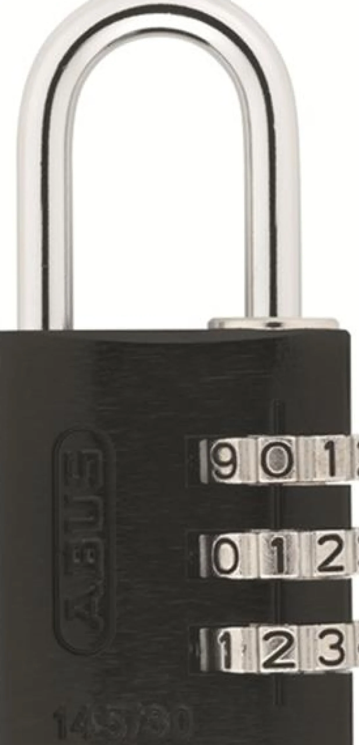 Hængelås, kode, Alu.145-30, sort - Abus