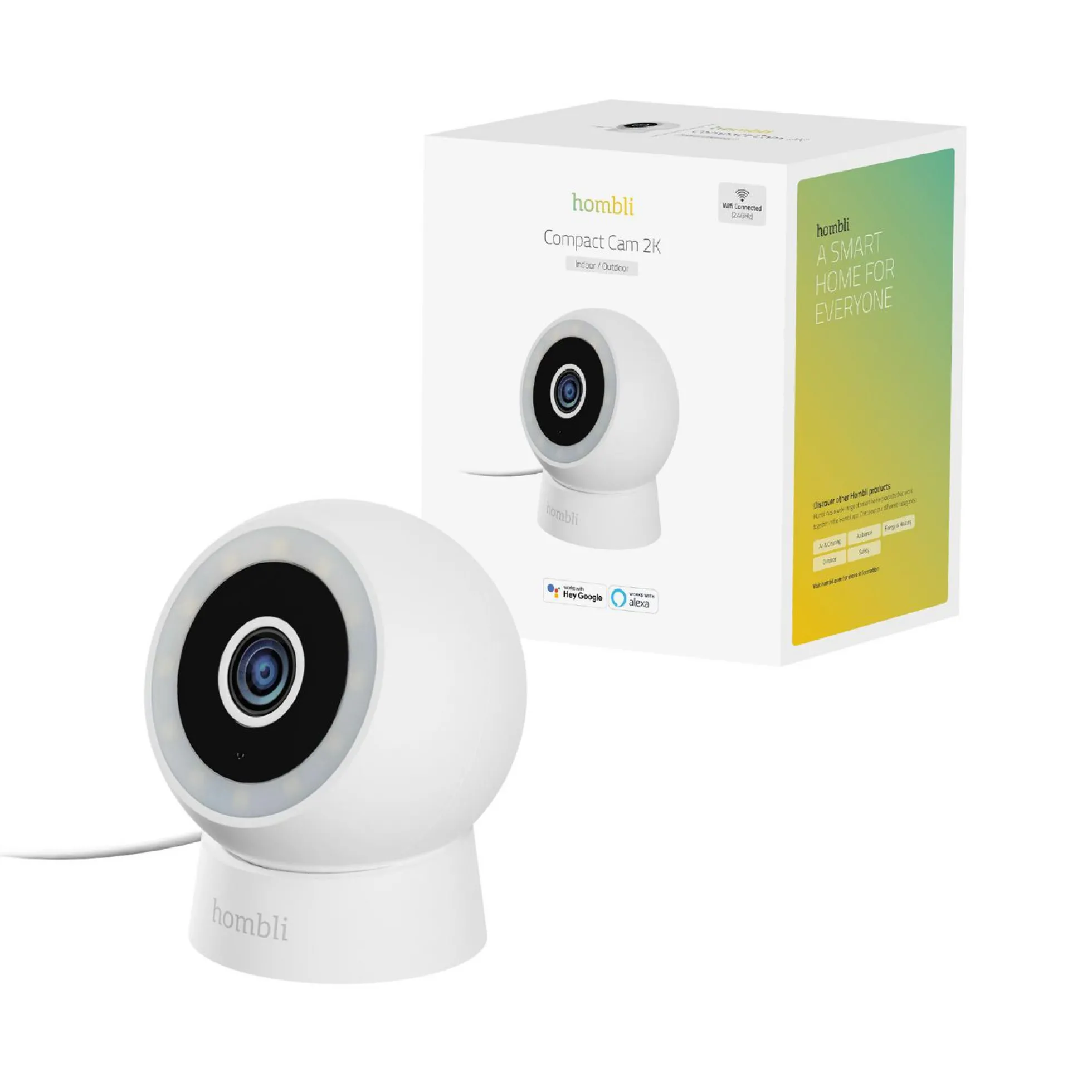 Hombli Compact Cam 2K, overvågningskamera