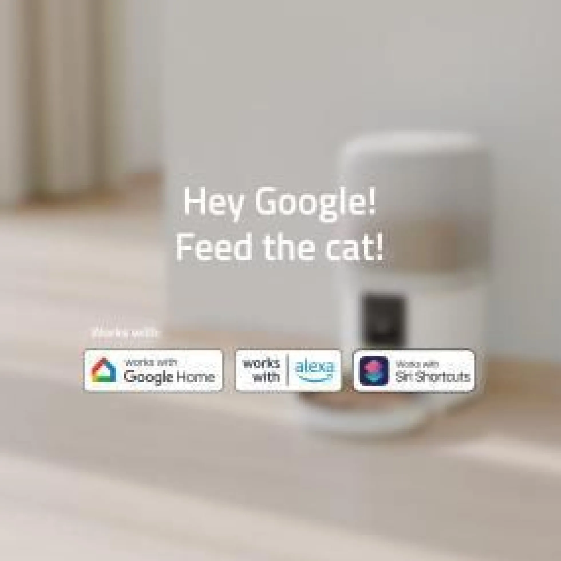 Hombli Smart Pet Feeder, automatisk foderautomat med kamera