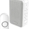 Honeywell – Trådløs dørklokke med LED. 84dB, hvid, 150 meter